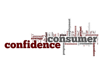 Image showing Consumer confidence word cloud