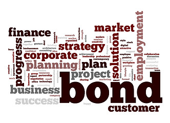 Image showing Bond word cloud