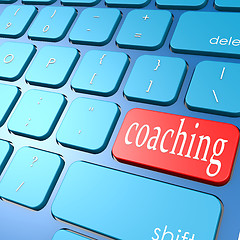 Image showing Coaching keyboard