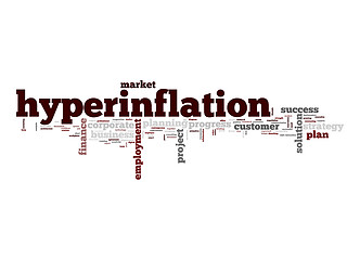 Image showing Hyperinflation word cloud