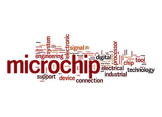 Image showing Microchip word cloud