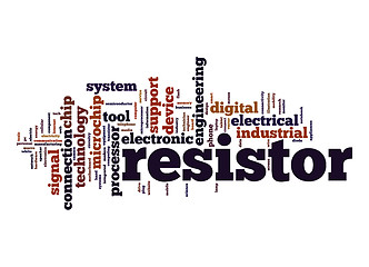 Image showing Resistor word cloud