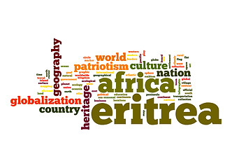 Image showing Eritrea word cloud
