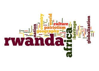 Image showing Rwanda word cloud