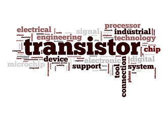 Image showing Transistor word cloud