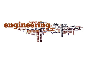 Image showing Engineering word cloud