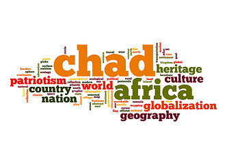 Image showing Chad word cloud