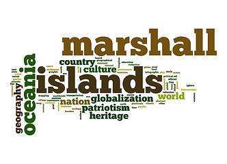 Image showing Marshall Islands word cloud