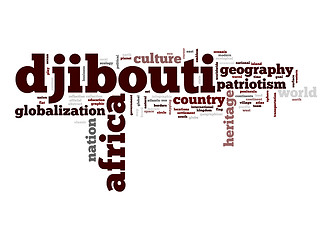 Image showing Djibouti word cloud