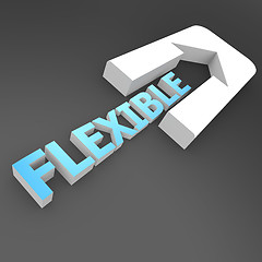 Image showing Flexible arrow