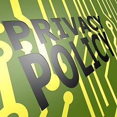 Image showing PCB Board with privacy policy