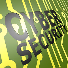 Image showing PCB Board with cyber security