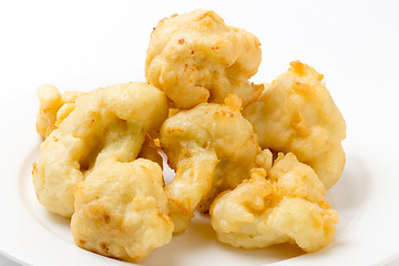 Image showing Cauliflower in batter