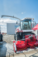 Image showing Fodder harvesting RSM 1401 combine