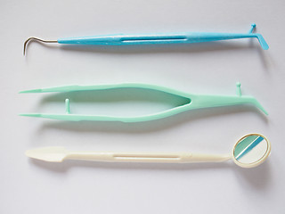 Image showing Dentist tools