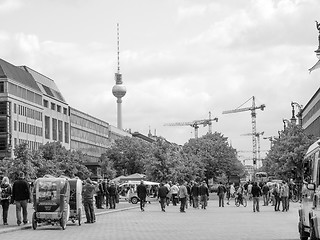 Image showing  Unter den Linden Berlin 