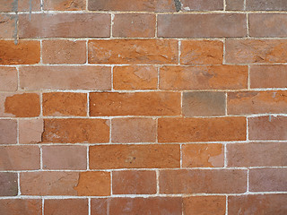 Image showing Red bricks background