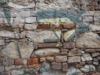 Image showing Old grunge wall