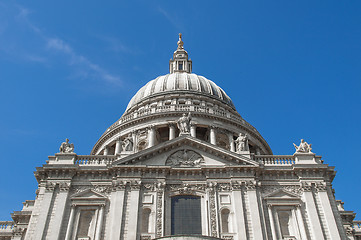 Image showing St Paul Cathedral, London