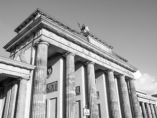 Image showing  Brandenburger Tor Berlin 