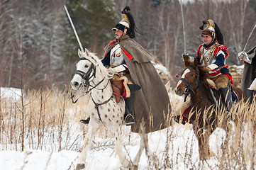 Image showing Cavalry ride