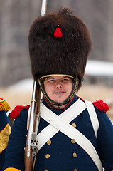 Image showing Russian musketeer
