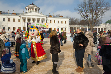 Image showing Russian religious and folk holiday Maslenitsa