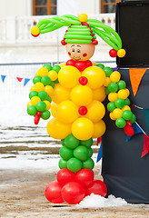 Image showing Ballons cloun