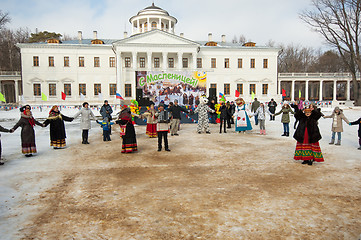 Image showing Roundelay in Ostafievo estate