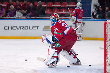 Image showing Kevin Laland (35), goaltender