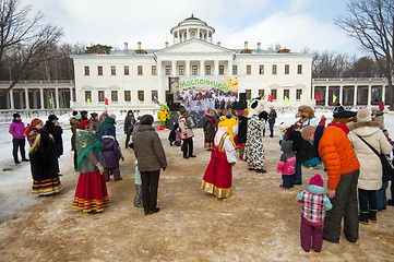 Image showing Roundelay in Ostafievo estate