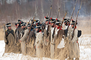 Image showing Soldiers squad