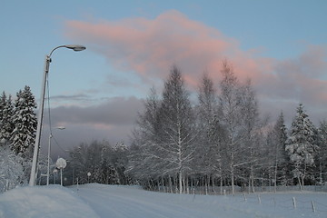 Image showing Winter road