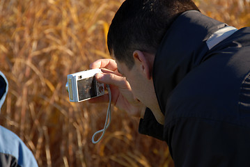 Image showing man doing photo