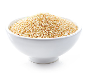 Image showing bowl of amaranth seeds