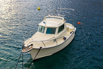 Image showing Sail of a sailing boat