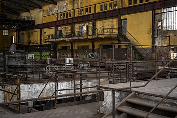 Image showing Electricity distribution hall in metal industry