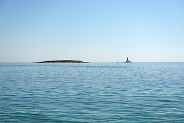 Image showing Scenic view of a small island