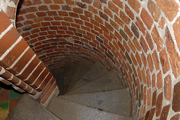 Image showing castle stairs