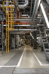 Image showing Ladder in industrial interior