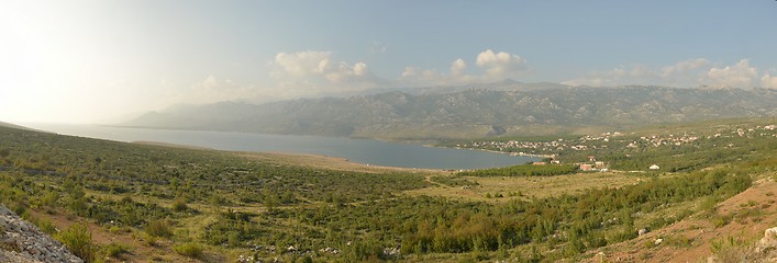 Image showing Natural landscape  with mointains