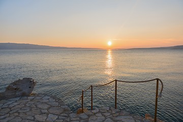 Image showing Scenic view of a small island