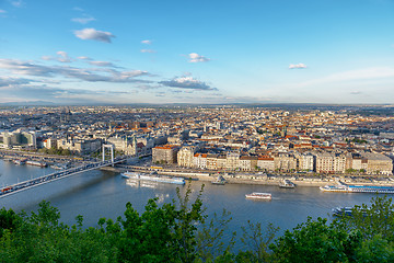 Image showing Panoramic view of Budapest