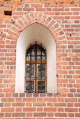 Image showing window in an Malbork csatle