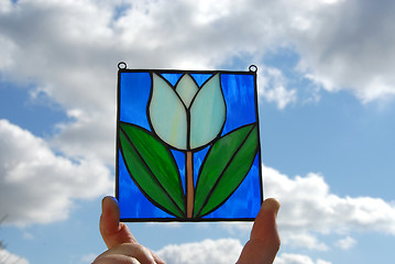 Image showing Stained glass vitrage