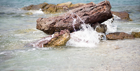 Image showing sea shore