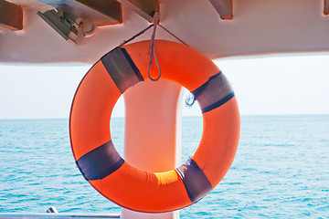 Image showing life buoy