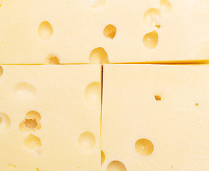 Image showing cheese background