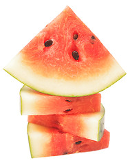 Image showing watermelon slices