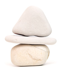 Image showing white stones